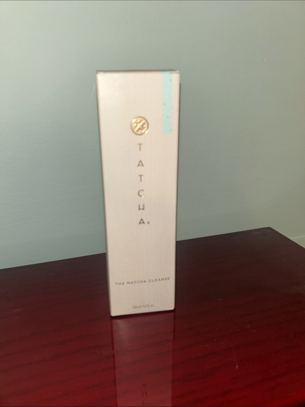 Tatcha Matcha Cleanse - White & Aqua Accents
